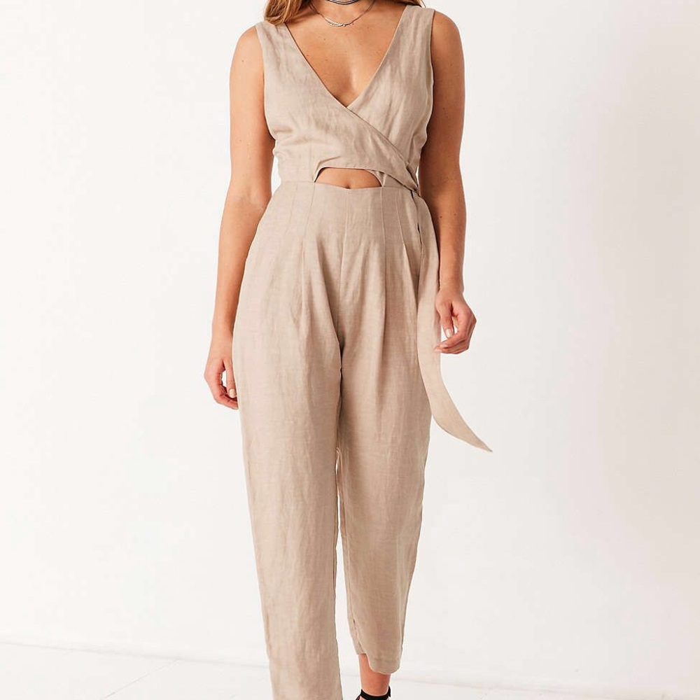 Wrap jumpsuit